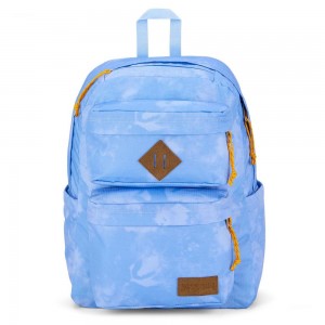 Plecak Na Laptopa Jansport Double Break Niebieskie | PL3163JJ