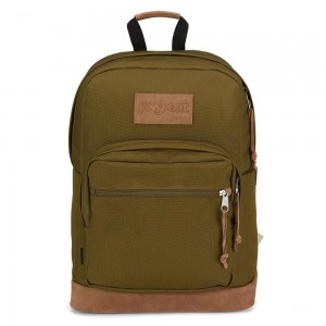 Plecak Na Laptopa Jansport Right Pack Premium Zielone | PL3228VD