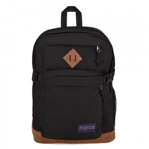 Plecak Na Laptopa Jansport SUEDE CAMPUS Czarne | PL3230XF