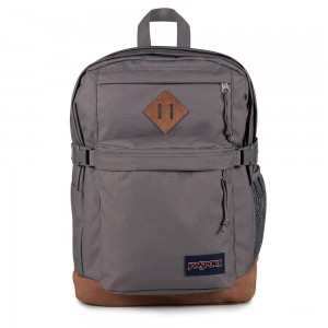 Plecak Na Laptopa Jansport SUEDE CAMPUS Jasny Szare | PL3231ZG