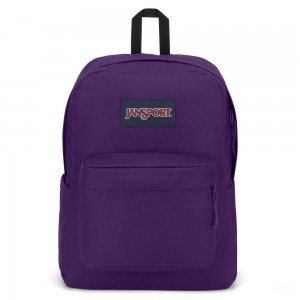 Plecak Na Laptopa Jansport SuperBreak® Plus Fioletowe | PL3261HK