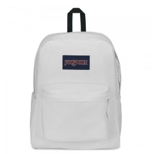 Plecak Na Laptopa Jansport SuperBreak® Plus Białe | PL3268PQ