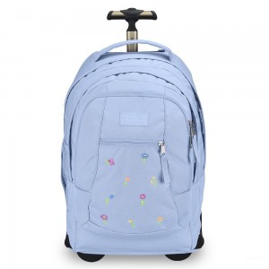 Plecaki Jansport Driver 8 Rolling Niebieskie | PL3017XF