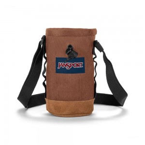 Pouches Jansport KITSACK Wody Bottle Sling Brązowe | PL3378GL